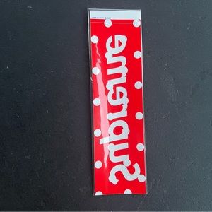 Supreme Comme Des Garcons Polka Dot Box Logo Sticker